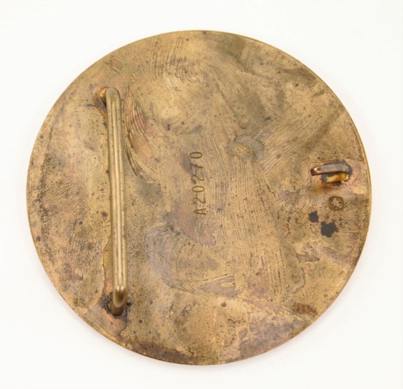 Ruger SR Solid Brass Logo Belt Buckle Vintage